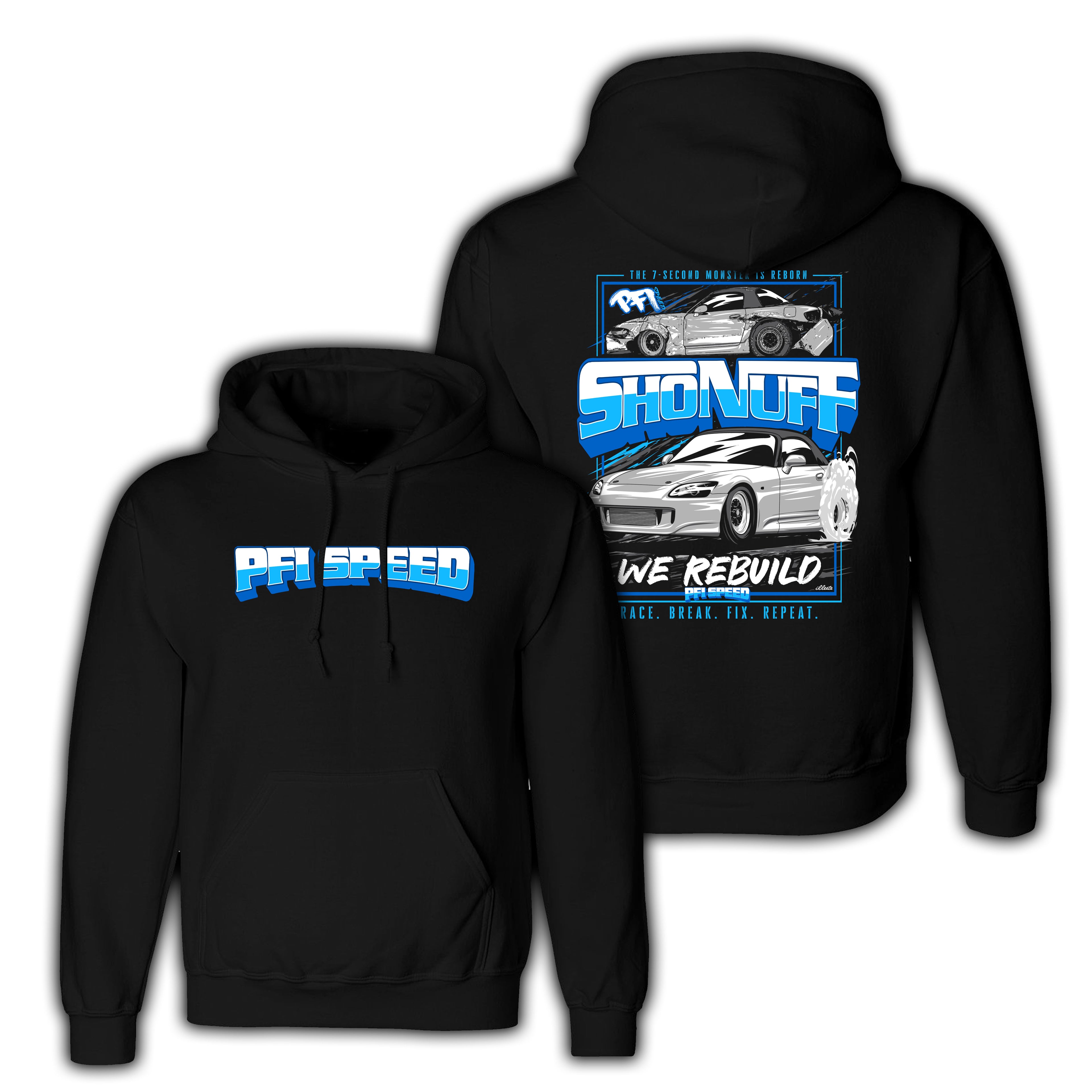 Shonuff "We Rebuild" Hoodie